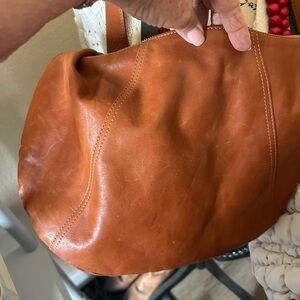 Leather handbag!